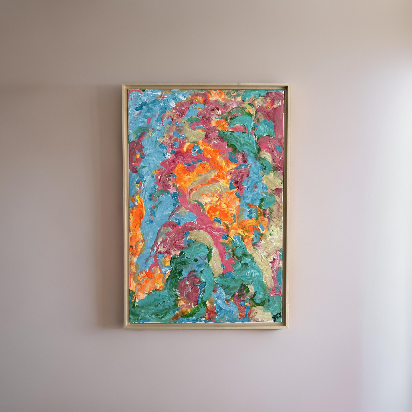 Thoughts I - Neural Colors Digital Print