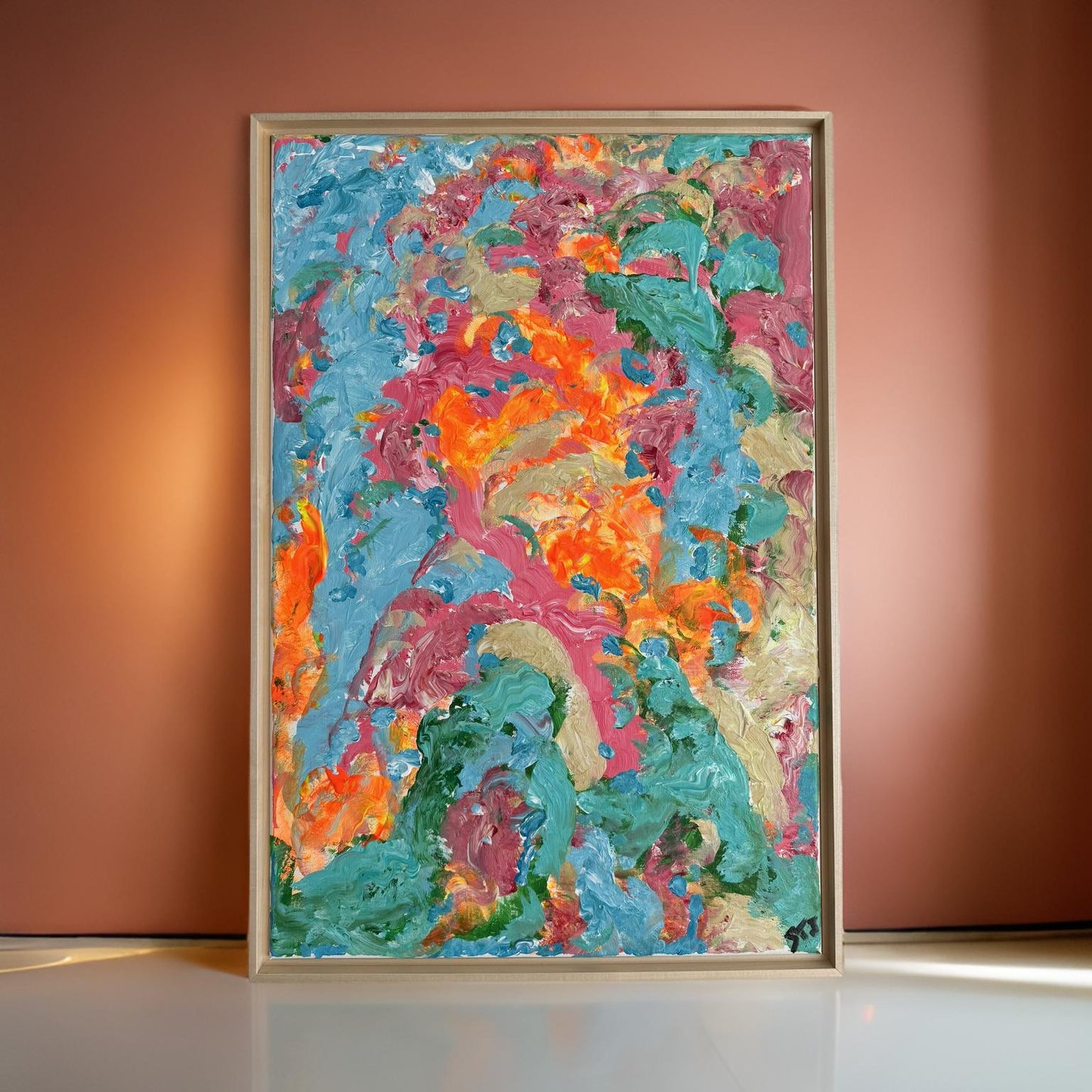 Thoughts I - Neural Colors Digital Print