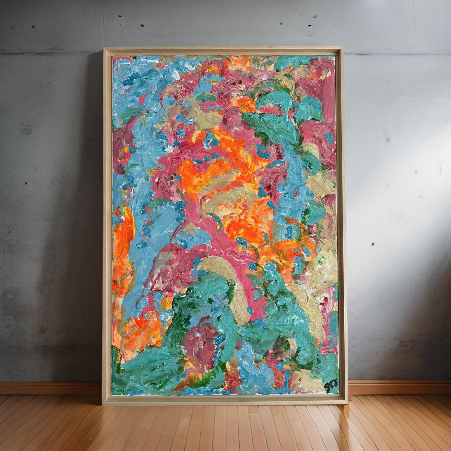 Thoughts I - Neural Colors Digital Print