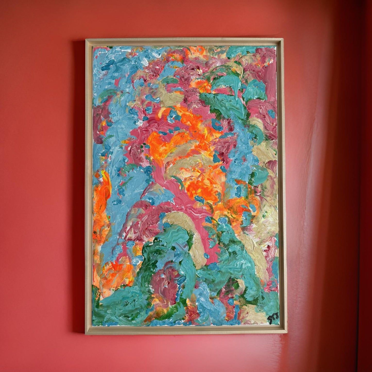 Thoughts I - Neural Colors Digital Print