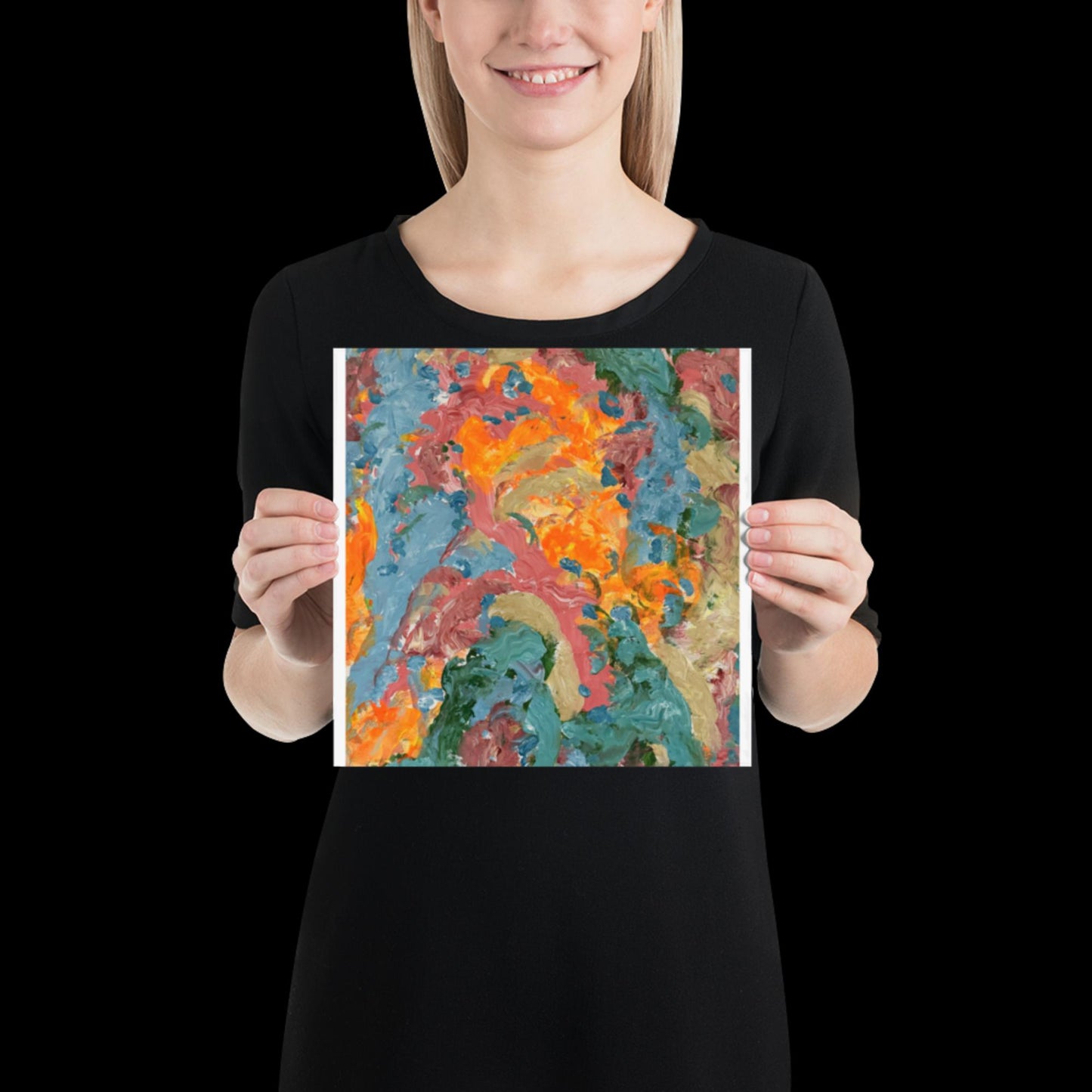 Thoughts I - Neural Colors Digital Print