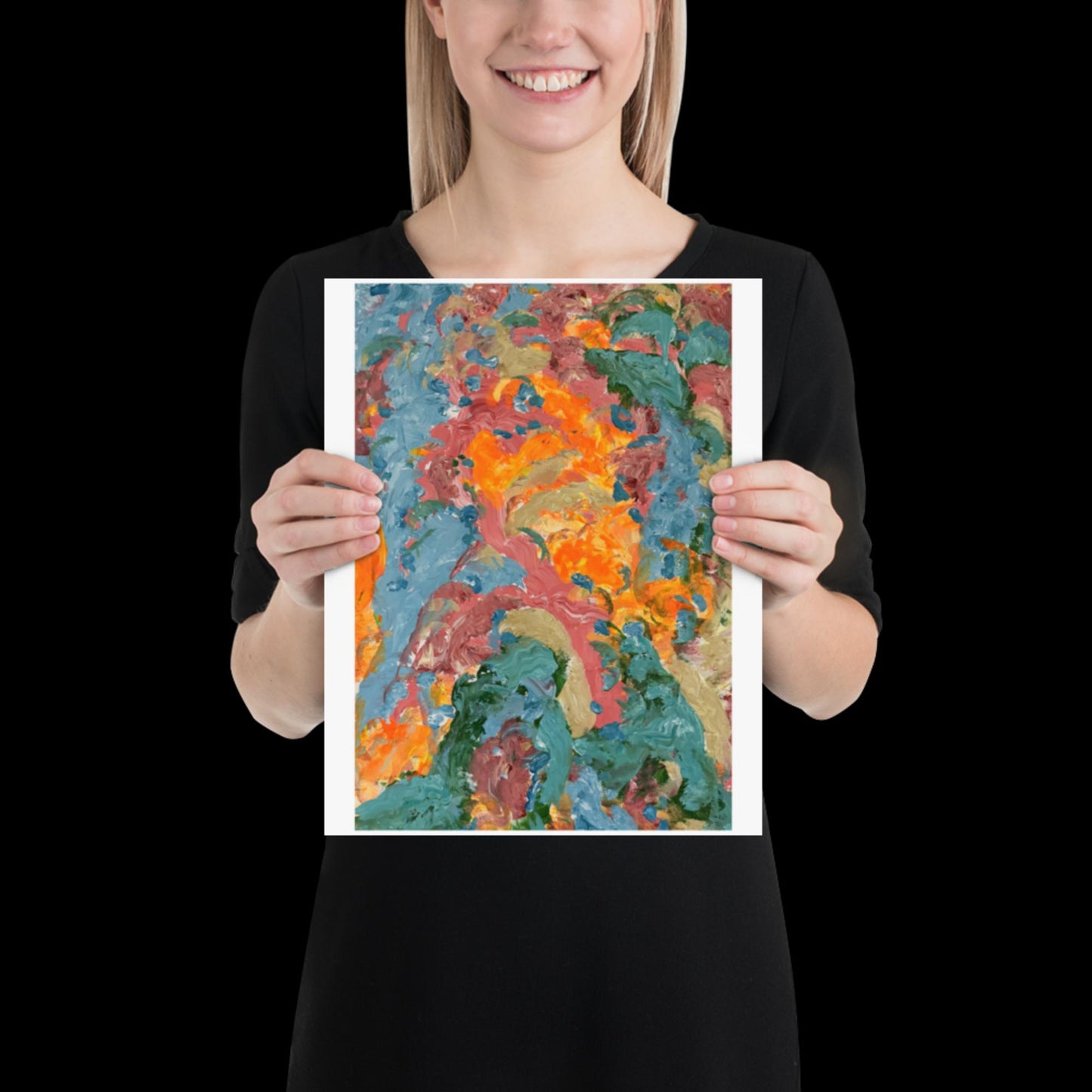 Thoughts I - Neural Colors Digital Print