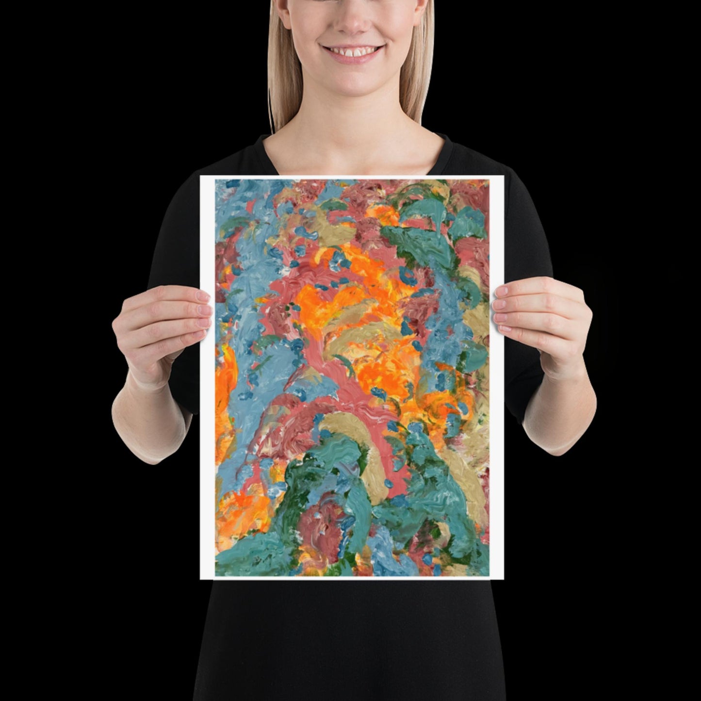 Thoughts I - Neural Colors Digital Print