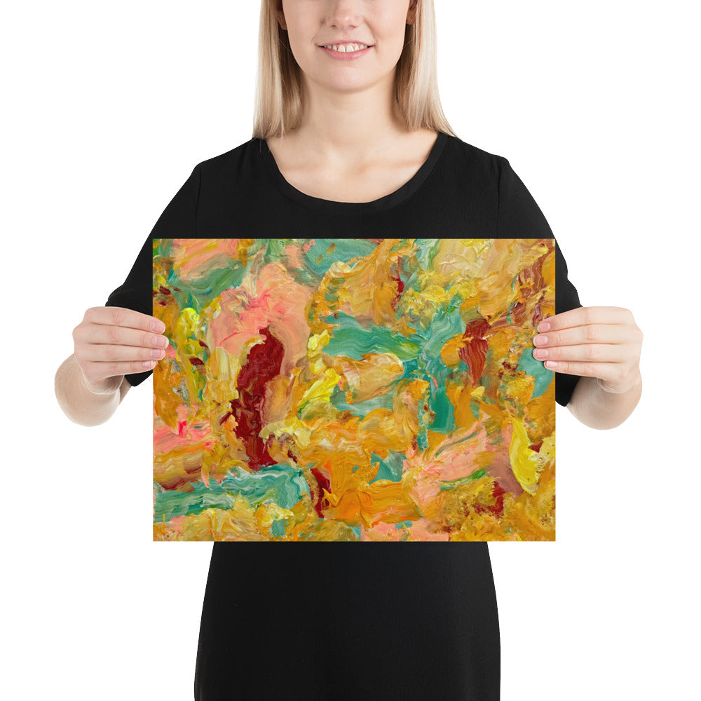 Thoughts II - Neural Colors Digital Print