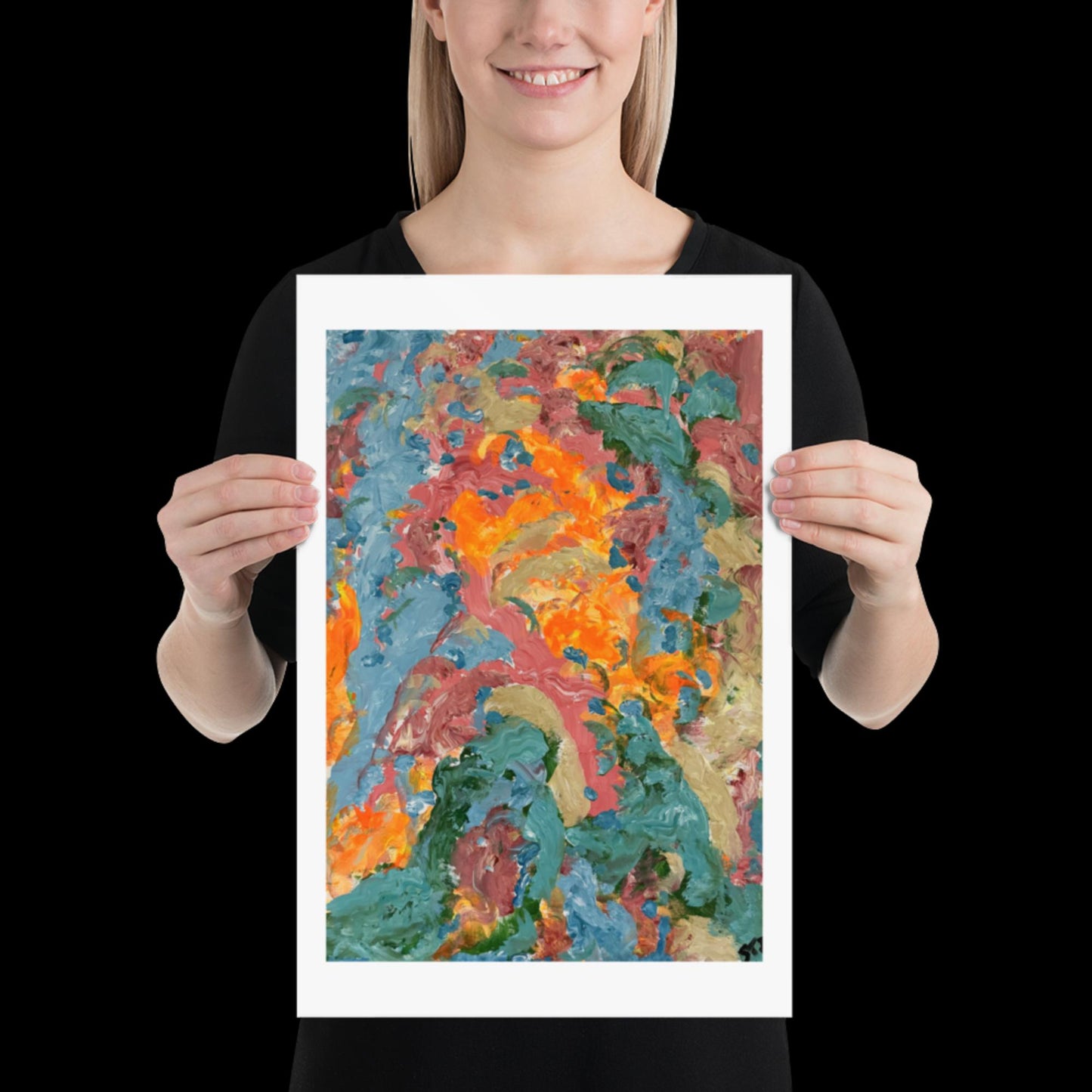 Thoughts I - Neural Colors Digital Print