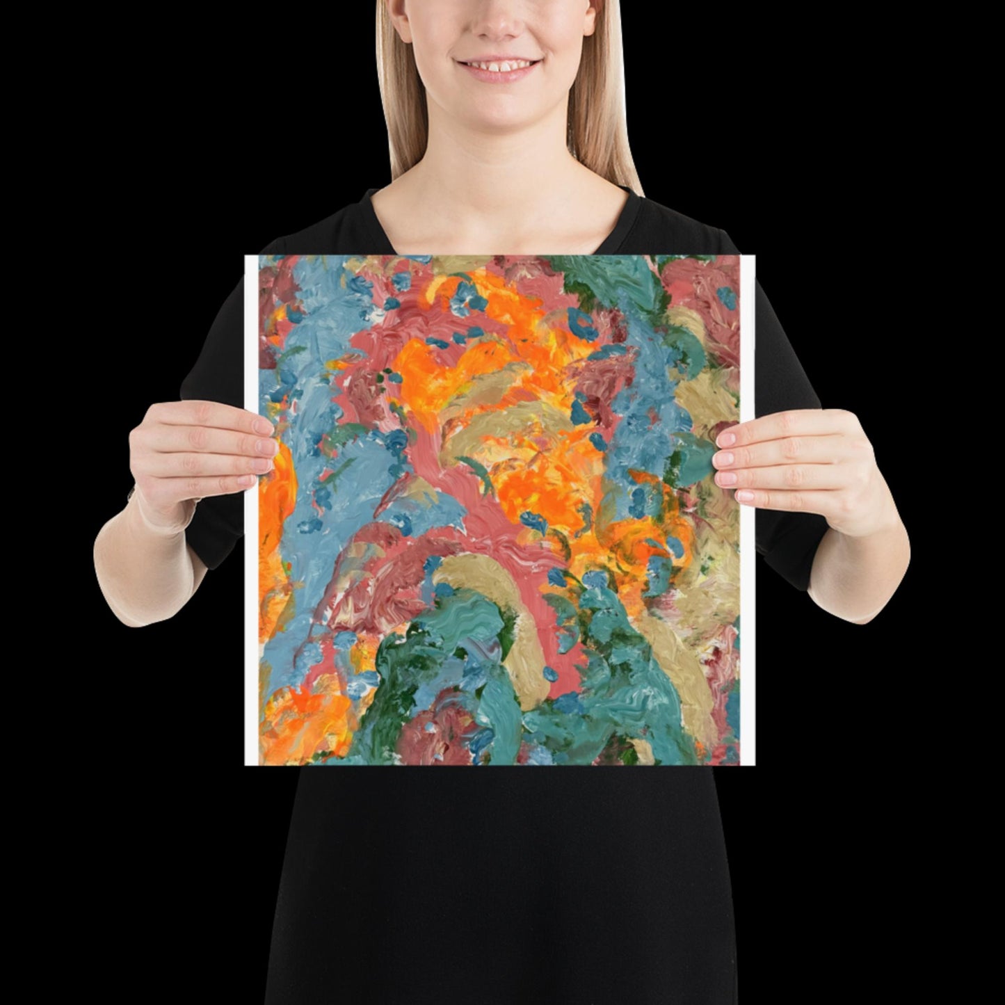 Thoughts I - Neural Colors Digital Print
