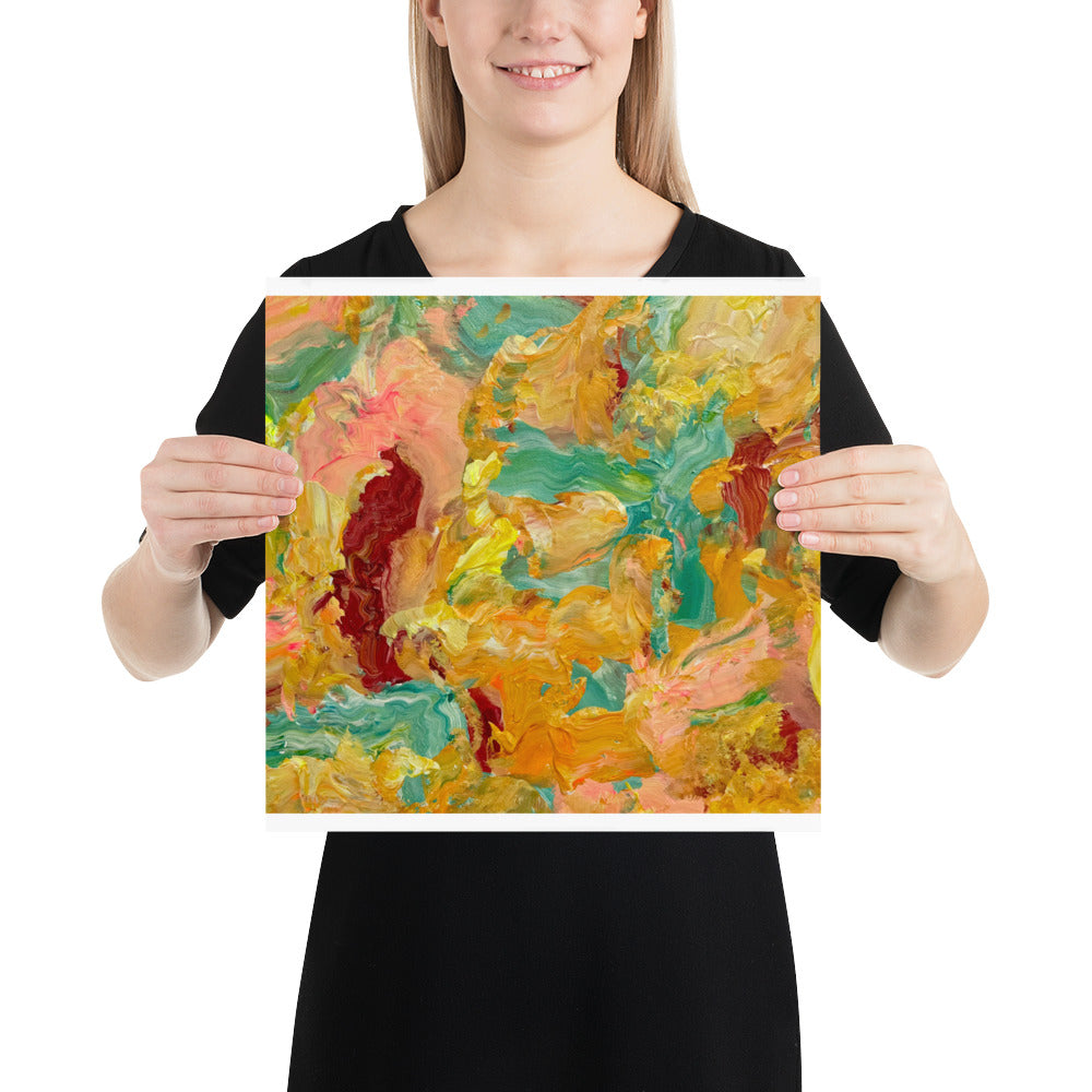 Thoughts II - Neural Colors Digital Print