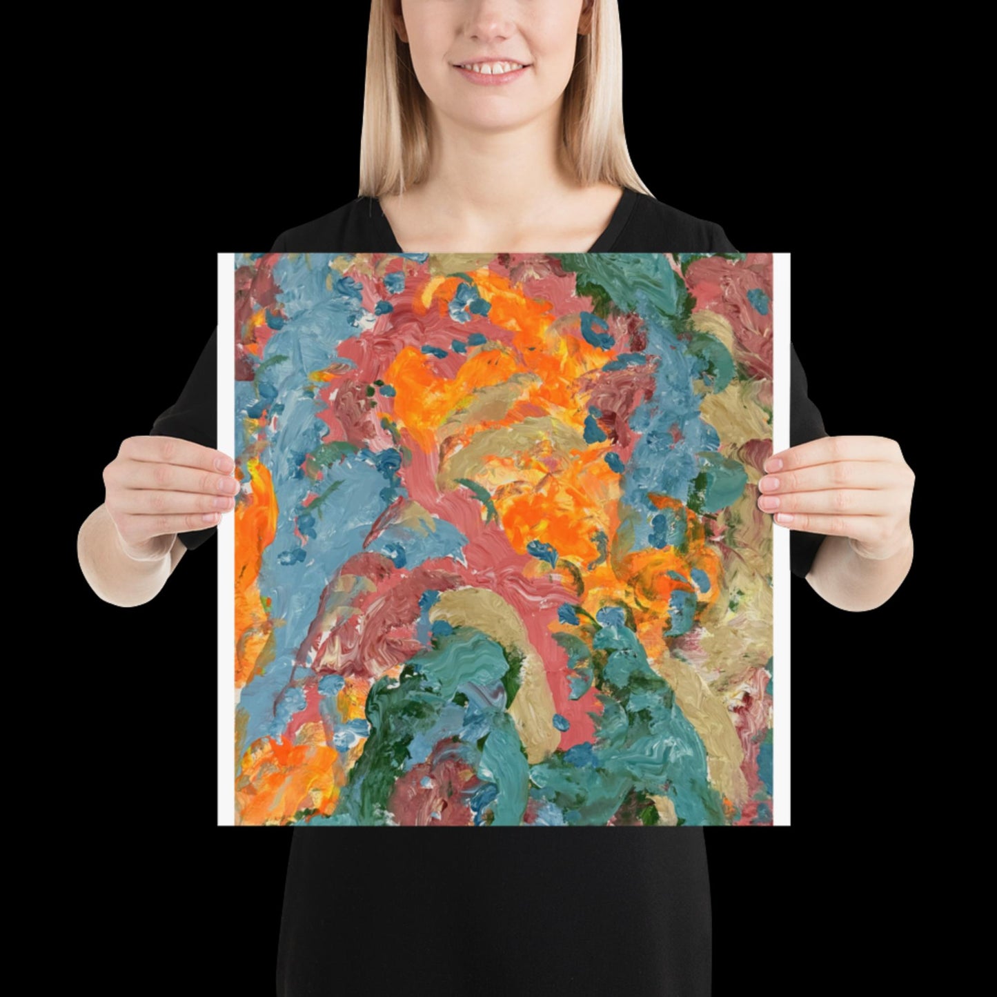Thoughts I - Neural Colors Digital Print