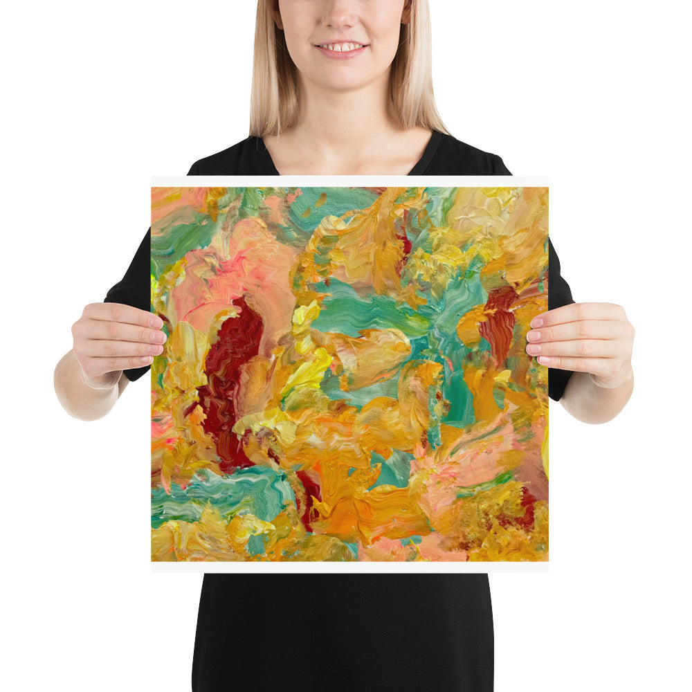 Thoughts II - Neural Colors Digital Print