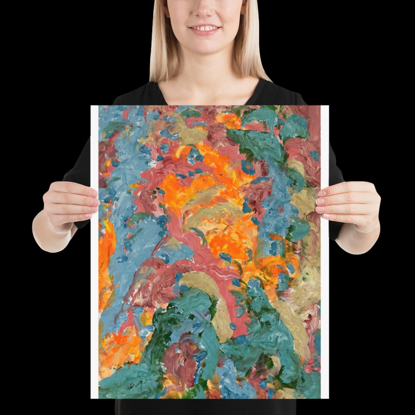 Thoughts I - Neural Colors Digital Print