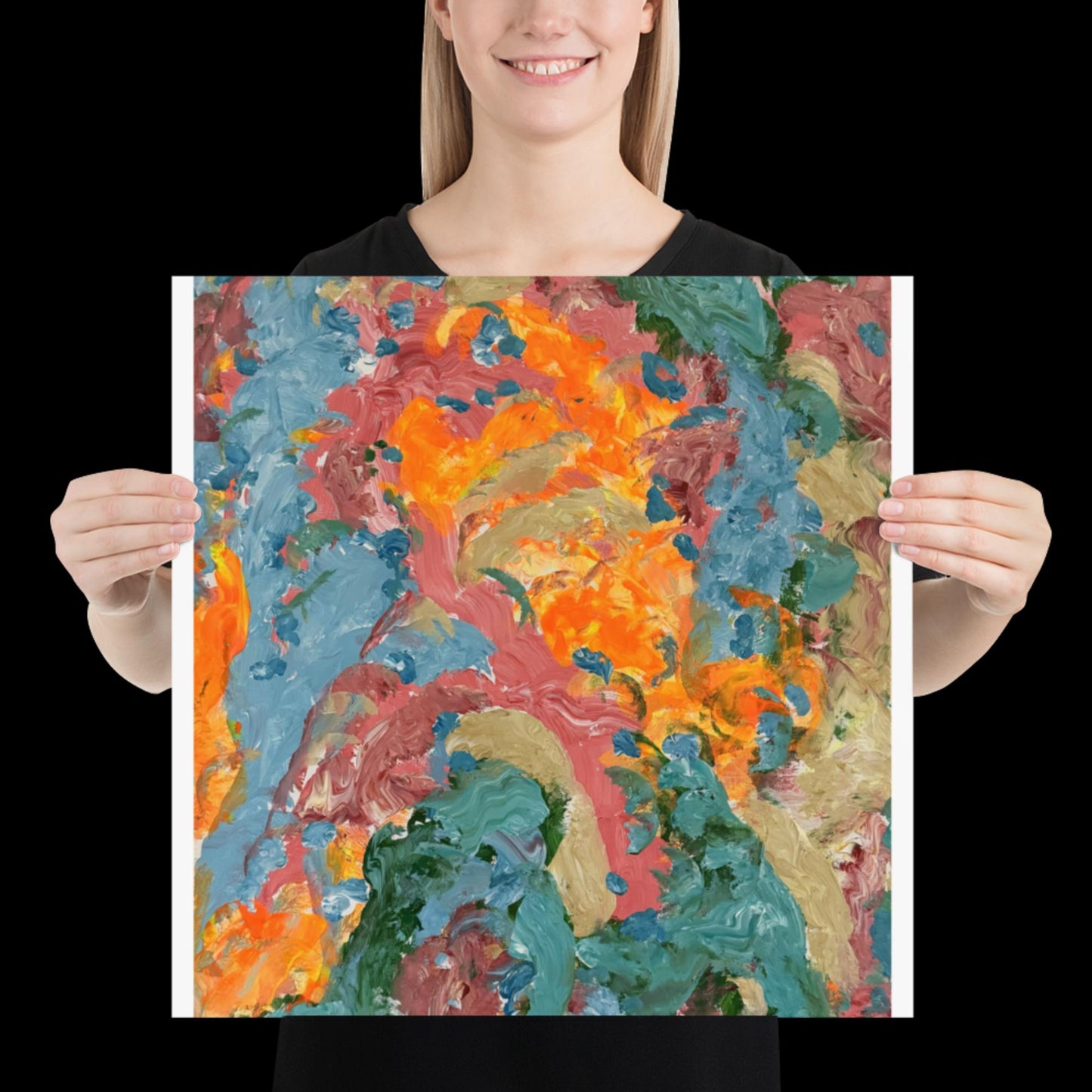 Thoughts I - Neural Colors Digital Print
