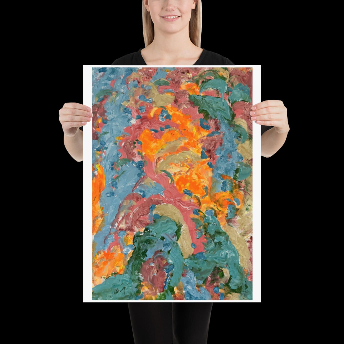Thoughts I - Neural Colors Digital Print