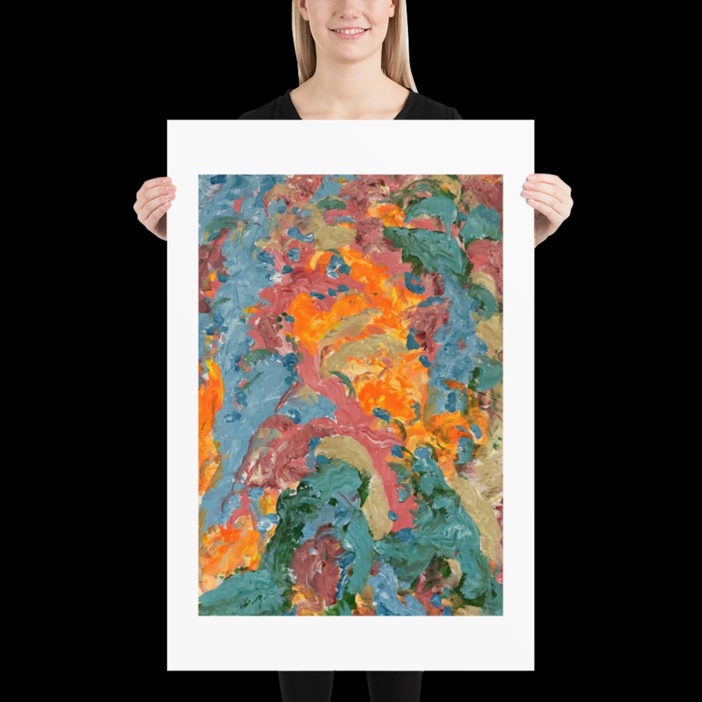 Thoughts I - Neural Colors Digital Print