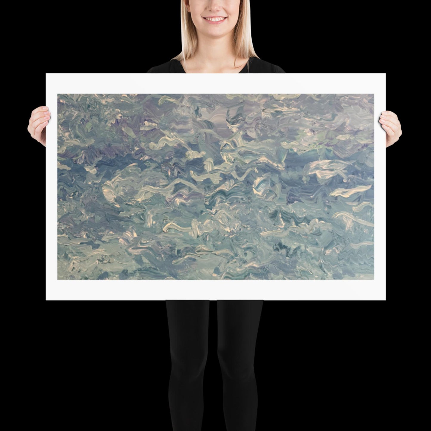 Water - Simple Flow Digital Print