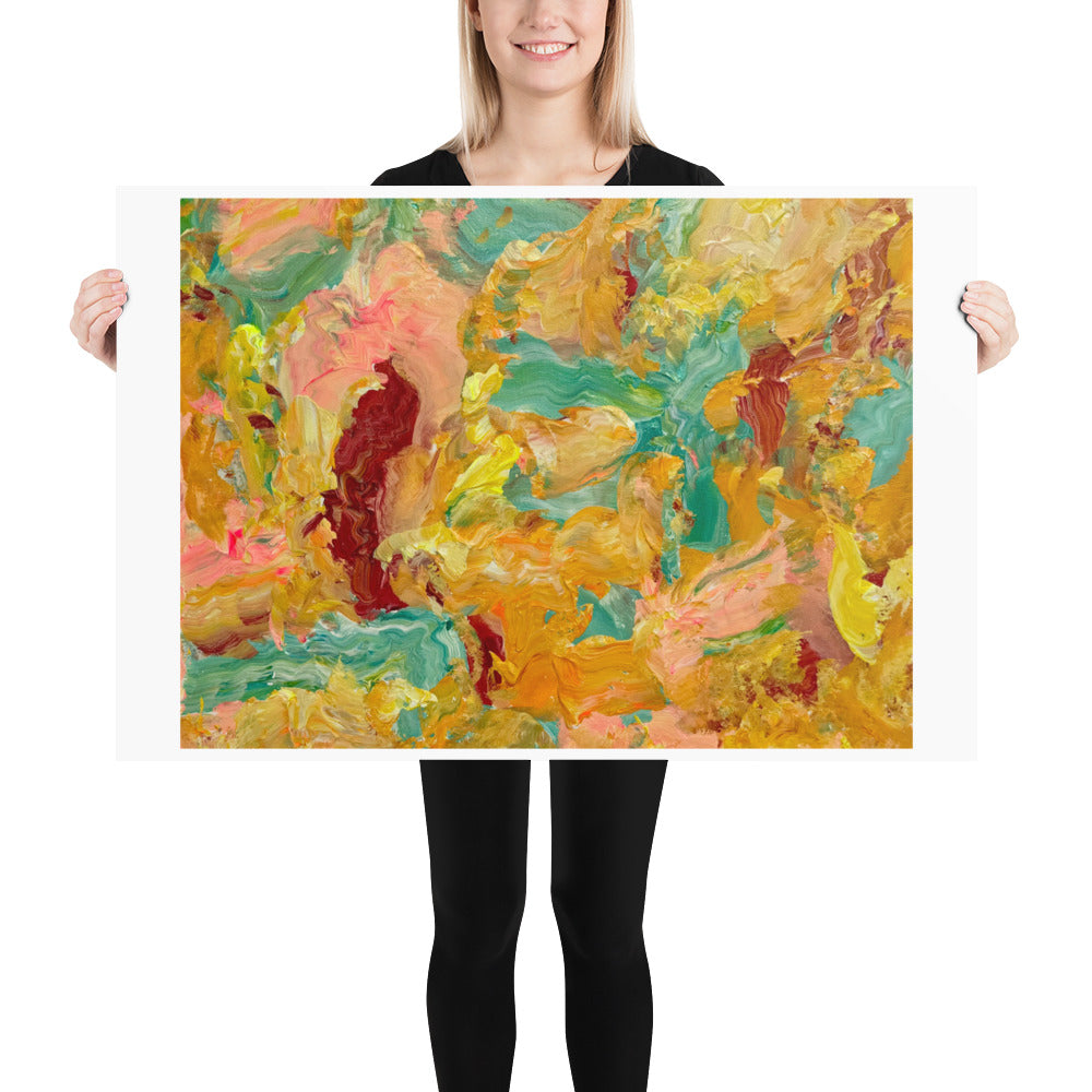 Thoughts II - Neural Colors Digital Print