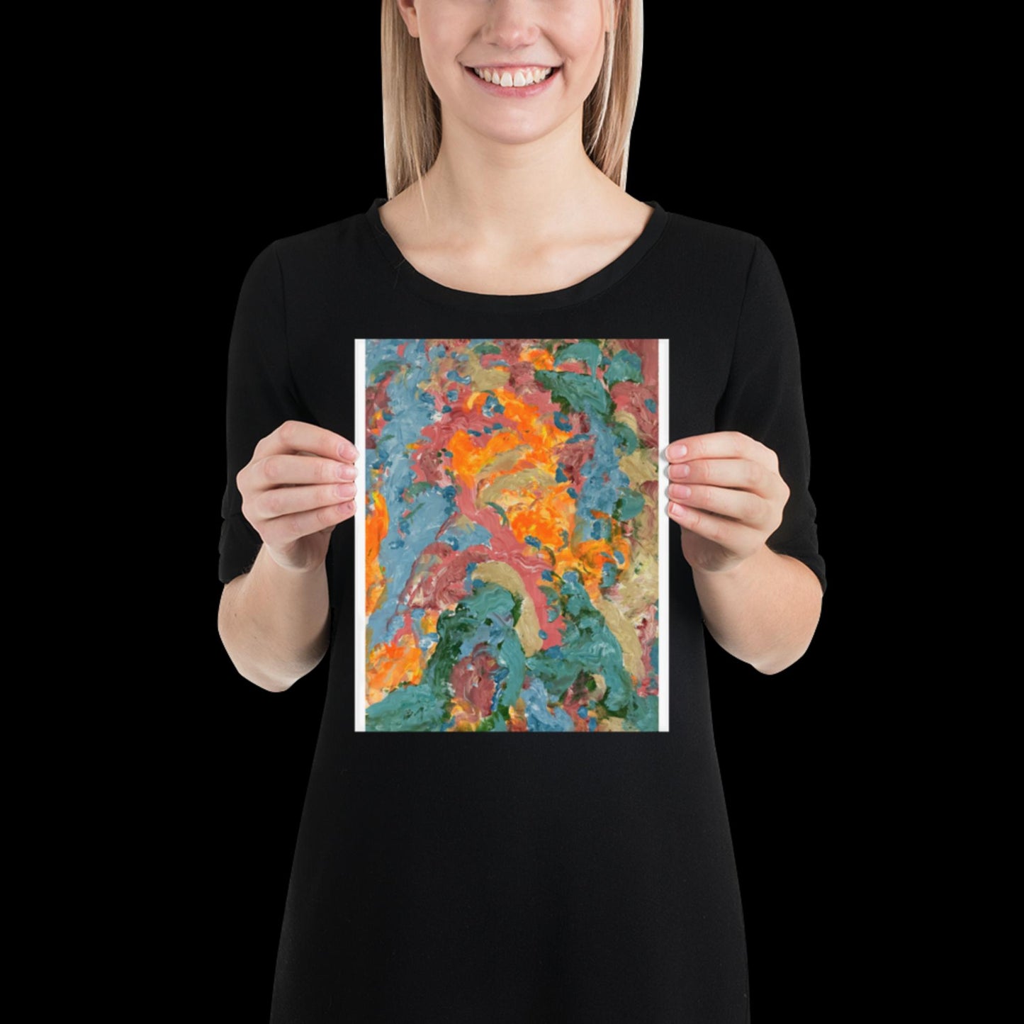 Thoughts I - Neural Colors Digital Print