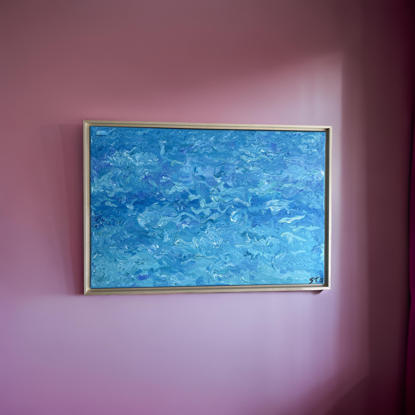 Water - Simple Flow (21.25" x 31.25”x1.5")