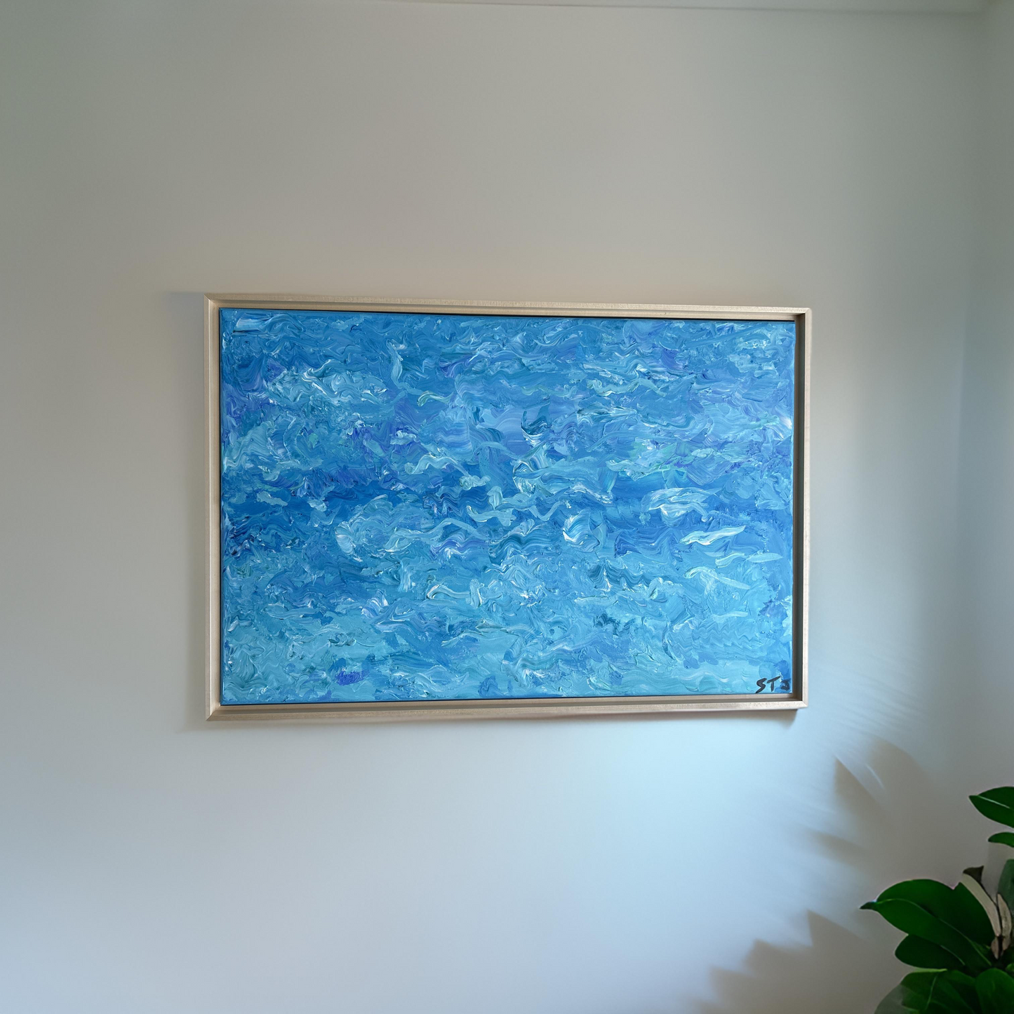 Water - Simple Flow (21.25" x 31.25”x1.5")