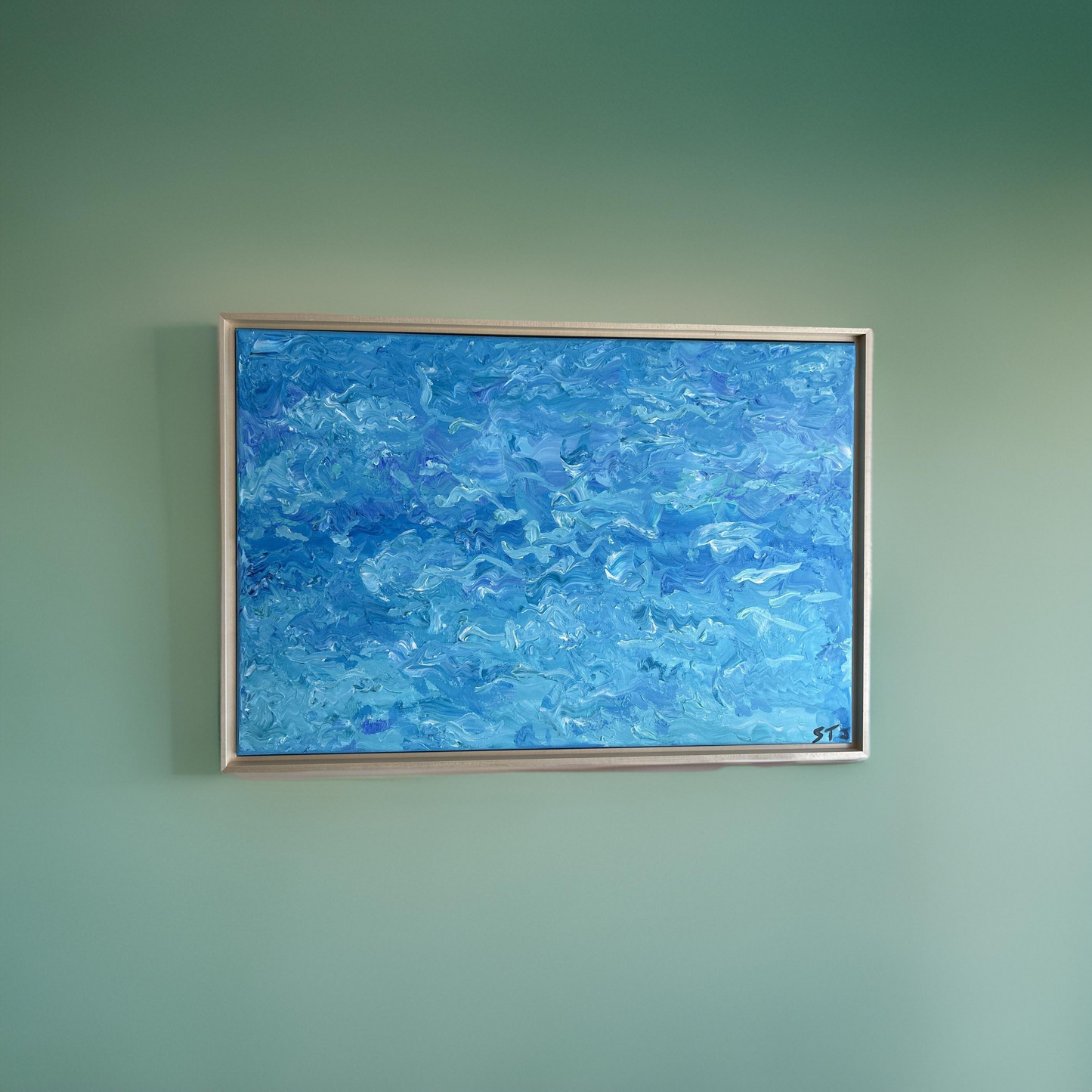 Water - Simple Flow (21.25" x 31.25”x1.5")