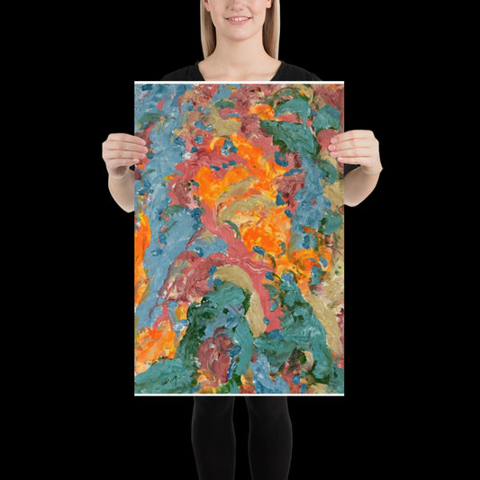 Thoughts I - Neural Colors Digital Print